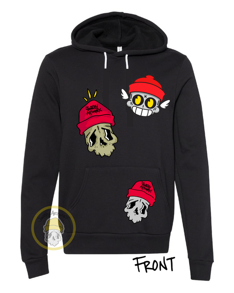 SKULLY MASH UP HOODIE- (Limited Edition of 10)