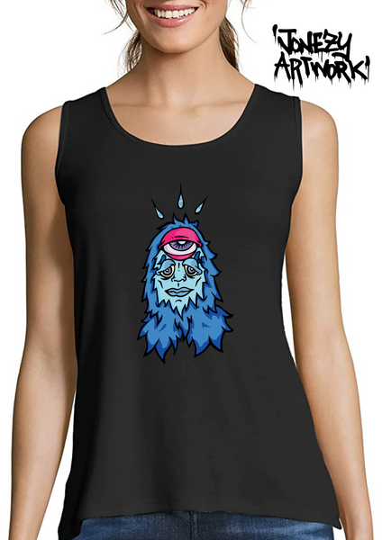 ALL SEEING SASQUATCH WOMEN’S TANK TOP